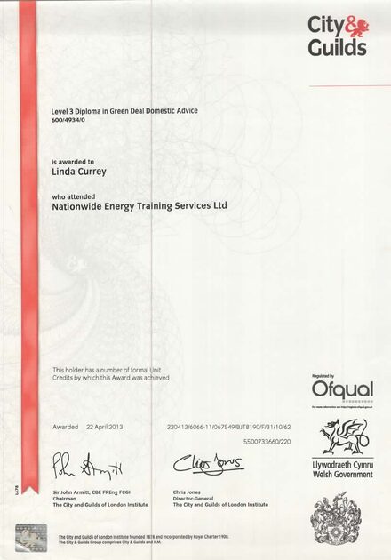 Certificate of competency 2