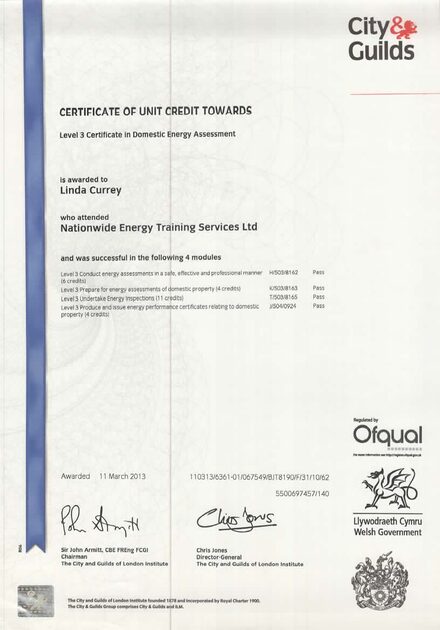 Certificate of competency 5